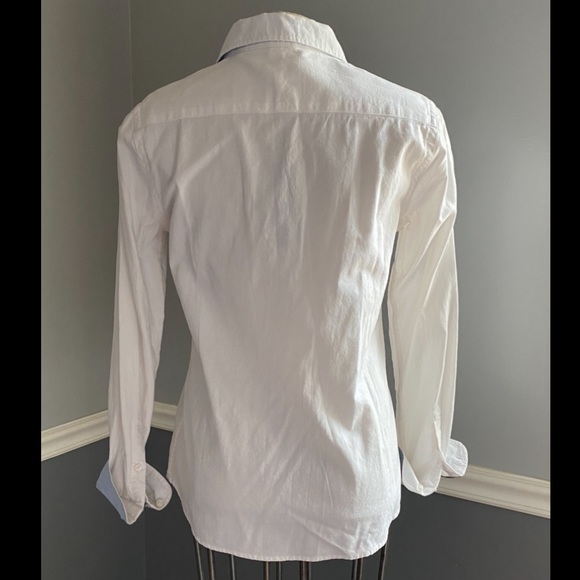 NWT MAX JEANS white button down shirt - Picture 3 of 4